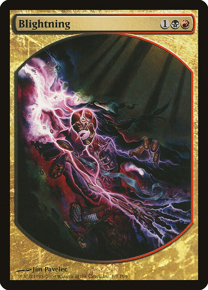 Blightning [Magic Player Rewards 2009] MTG Single Magic: The Gathering | Red Claw Gaming