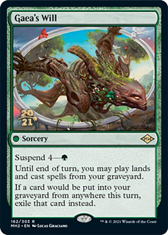 Gaea's Will [Modern Horizons 2 Prerelease Promos] MTG Single Magic: The Gathering | Red Claw Gaming
