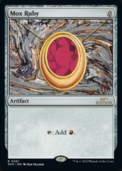 Mox Ruby [30th Anniversary Edition] MTG Single Magic: The Gathering | Red Claw Gaming