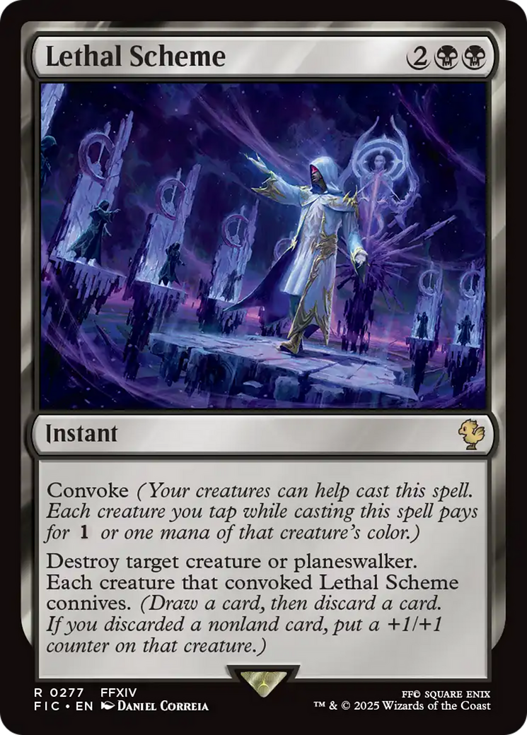 Lethal Scheme [FINAL FANTASY Commander] MTG Single Magic: The Gathering | Red Claw Gaming