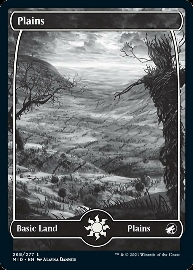 Plains (268) [Innistrad: Midnight Hunt] MTG Single Magic: The Gathering | Red Claw Gaming