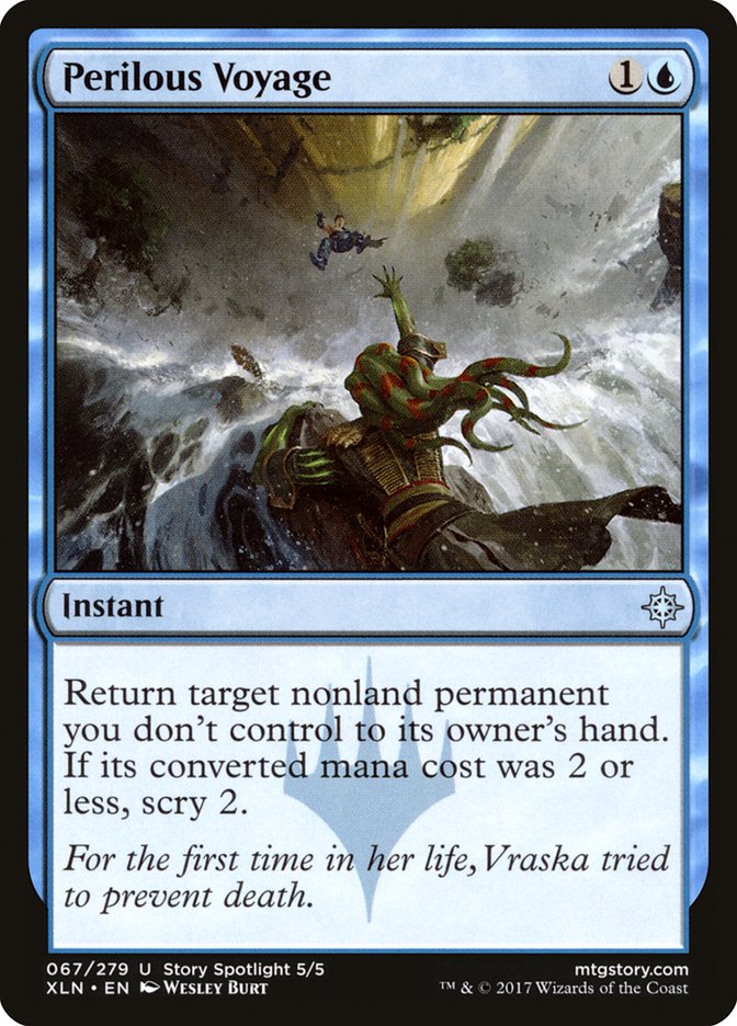 Perilous Voyage [Ixalan] MTG Single Magic: The Gathering | Red Claw Gaming