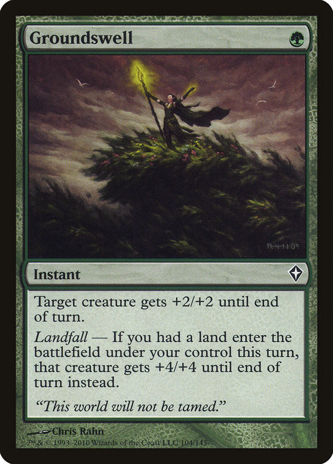 Groundswell [Worldwake] MTG Single Magic: The Gathering | Red Claw Gaming