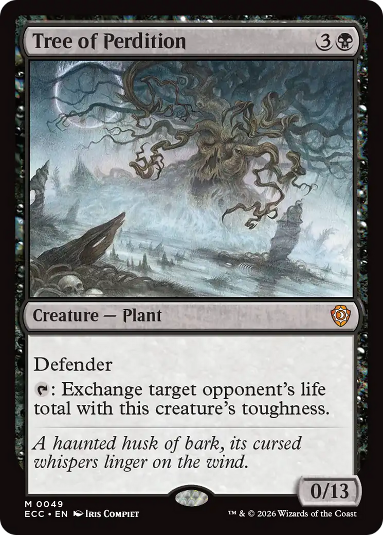 Tree of Perdition [Lorwyn Eclipsed Commander] MTG Single Magic: The Gathering | Red Claw Gaming