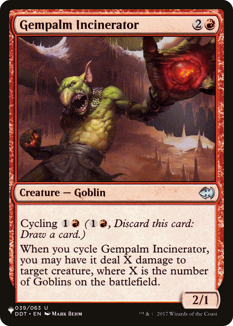 Gempalm Incinerator [The List] MTG Single Magic: The Gathering | Red Claw Gaming
