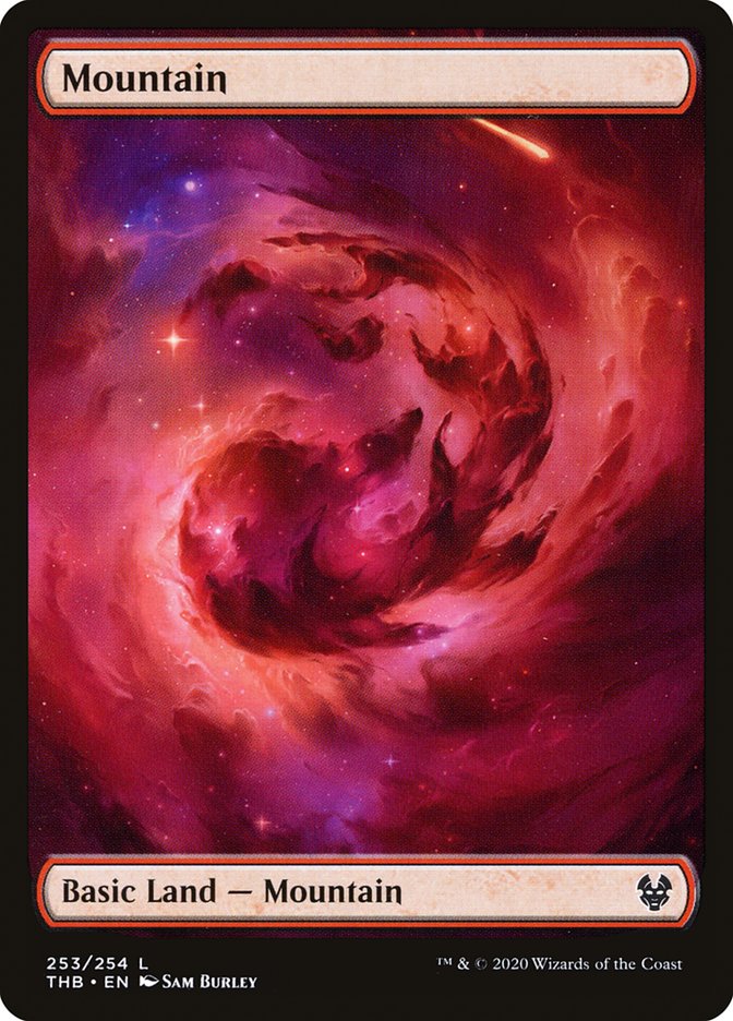 Mountain (253) [Theros Beyond Death] MTG Single Magic: The Gathering | Red Claw Gaming