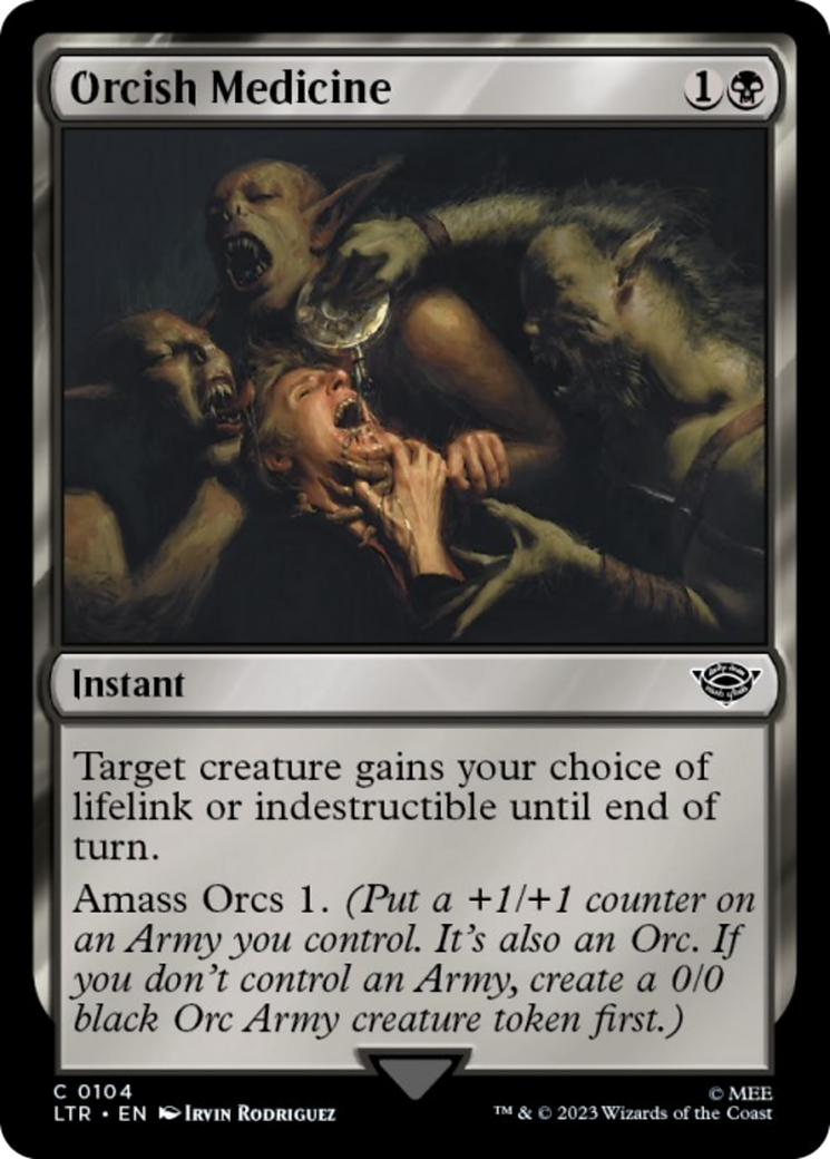 Orcish Medicine [The Lord of the Rings: Tales of Middle-Earth] MTG Single Magic: The Gathering | Red Claw Gaming