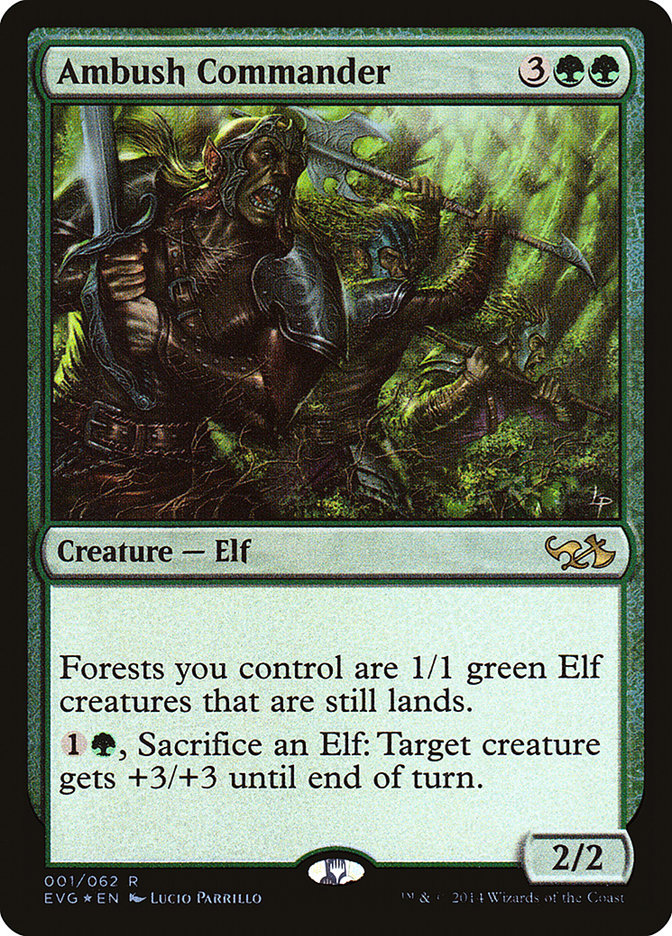 Ambush Commander (Elves vs. Goblins) [Duel Decks Anthology] MTG Single Magic: The Gathering | Red Claw Gaming