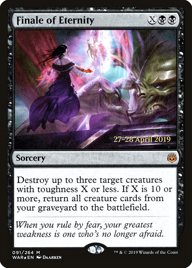 Finale of Eternity [War of the Spark Prerelease Promos] MTG Single Magic: The Gathering | Red Claw Gaming