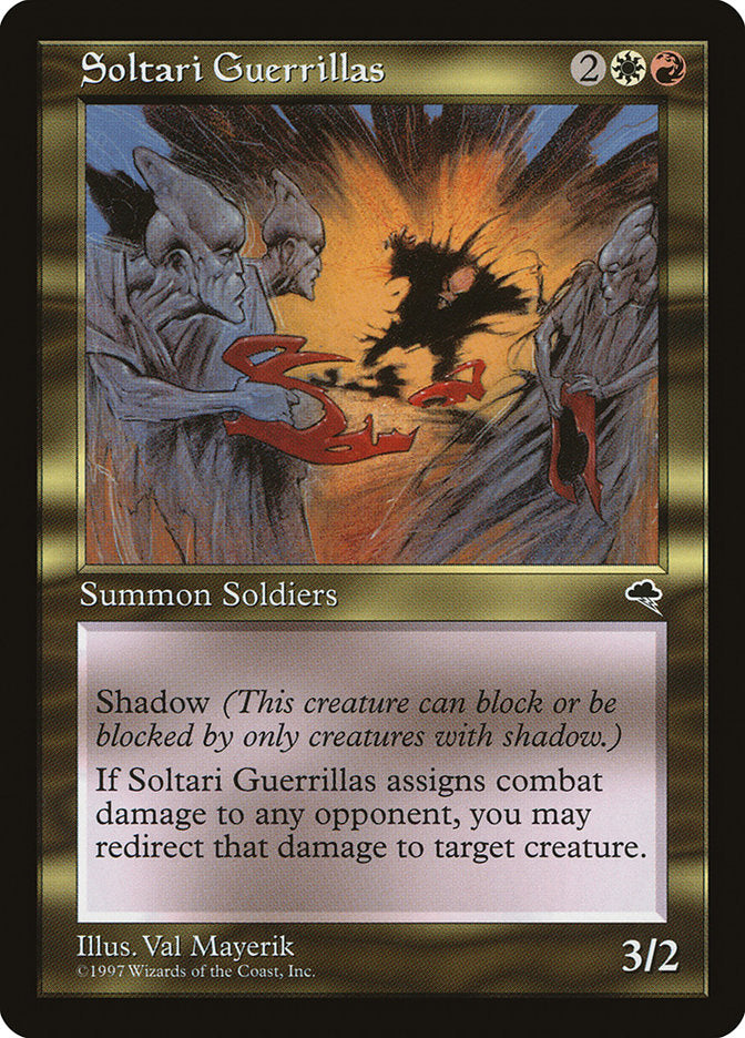 Soltari Guerrillas [Tempest] MTG Single Magic: The Gathering | Red Claw Gaming