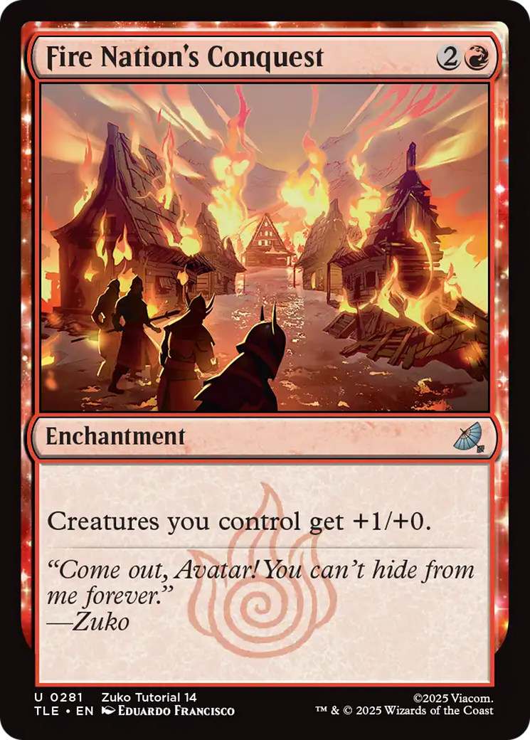 Fire Nation's Conquest (0281) [Avatar: The Last Airbender: Eternal-Legal] MTG Single Magic: The Gathering | Red Claw Gaming