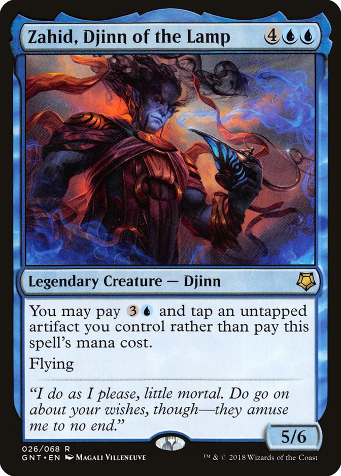 Zahid, Djinn of the Lamp [Game Night 2018] MTG Single Magic: The Gathering | Red Claw Gaming