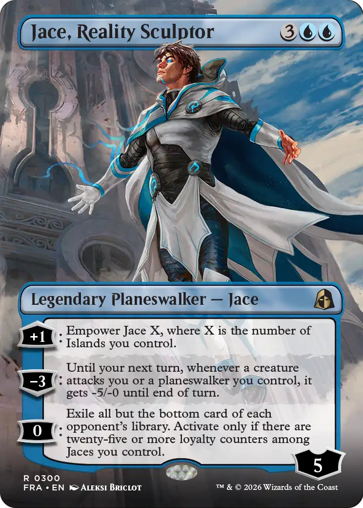 Jace, Reality Sculptor (Borderless) [Reality Fracture] | Red Claw Gaming