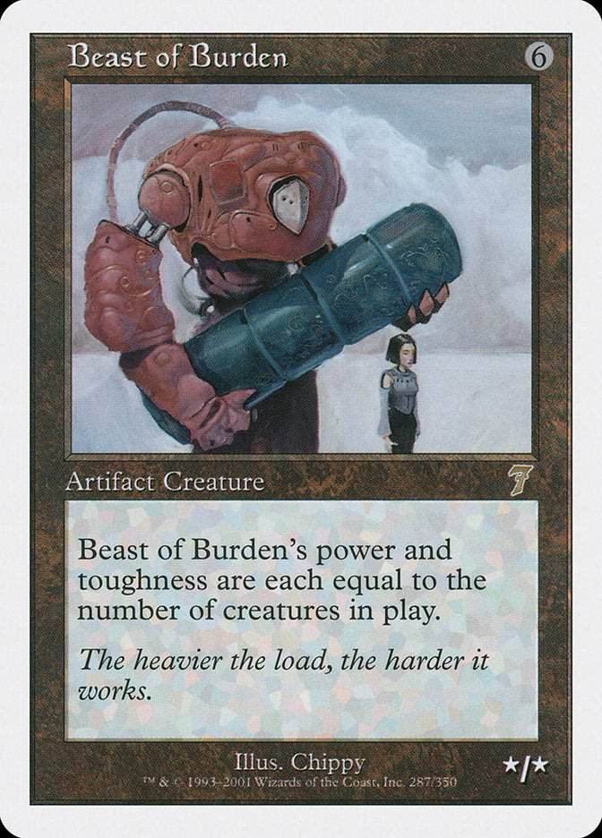 Beast of Burden [Seventh Edition] MTG Single Magic: The Gathering | Red Claw Gaming