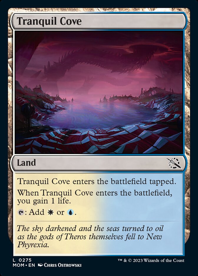 Tranquil Cove [March of the Machine] MTG Single Magic: The Gathering    | Red Claw Gaming