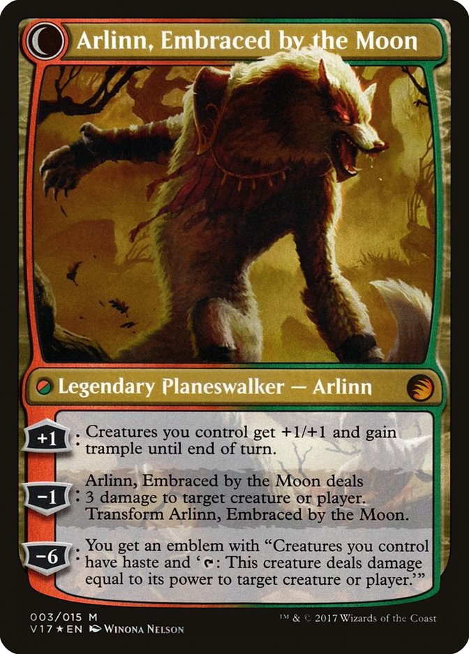 Arlinn Kord // Arlinn, Embraced by the Moon [From the Vault: Transform] MTG Single Magic: The Gathering | Red Claw Gaming