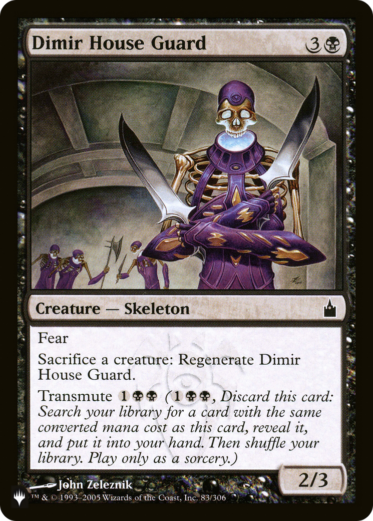Dimir House Guard [The List] MTG Single Magic: The Gathering | Red Claw Gaming