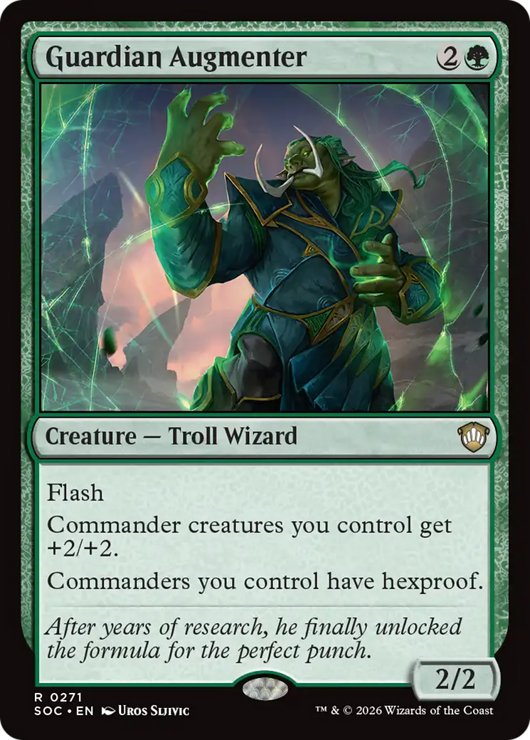 Guardian Augmenter [Secrets of Strixhaven Commander] MTG Single Magic: The Gathering | Red Claw Gaming