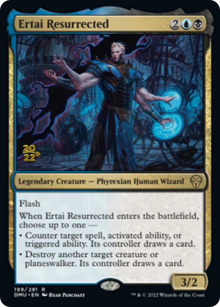 Ertai Resurrected [Dominaria United Prerelease Promos] MTG Single Magic: The Gathering | Red Claw Gaming