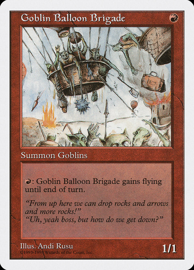 Goblin Balloon Brigade [Anthologies] MTG Single Magic: The Gathering | Red Claw Gaming