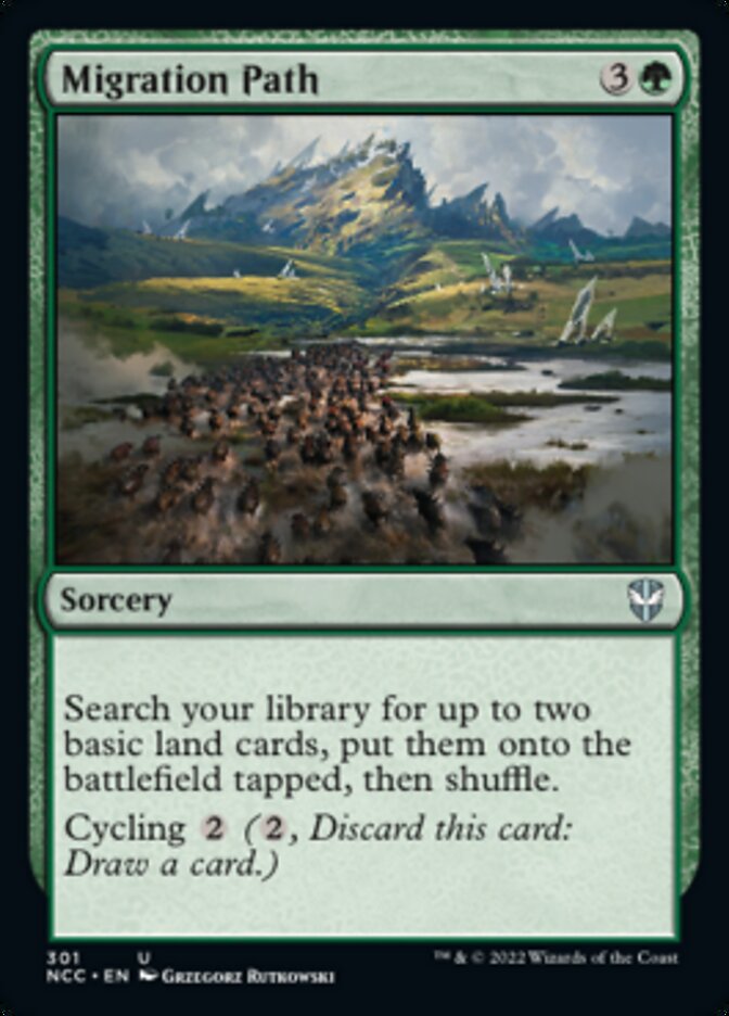 Migration Path [Streets of New Capenna Commander] MTG Single Magic: The Gathering | Red Claw Gaming