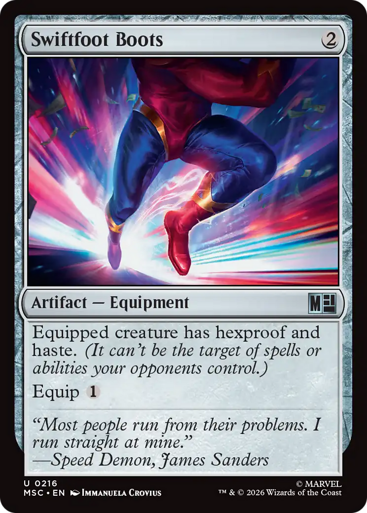 Swiftfoot Boots [Marvel Super Heroes Commander] | Red Claw Gaming