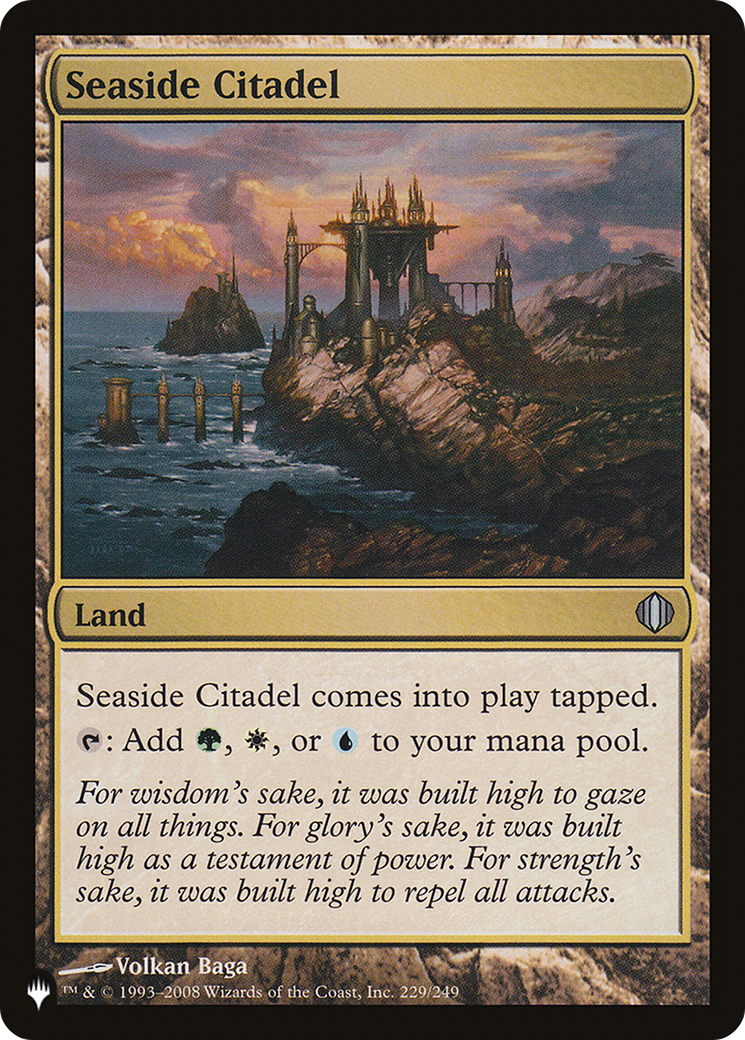 Seaside Citadel [Secret Lair: From Cute to Brute] MTG Single Magic: The Gathering | Red Claw Gaming