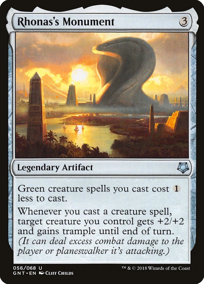 Rhonas's Monument [Game Night 2018] MTG Single Magic: The Gathering | Red Claw Gaming
