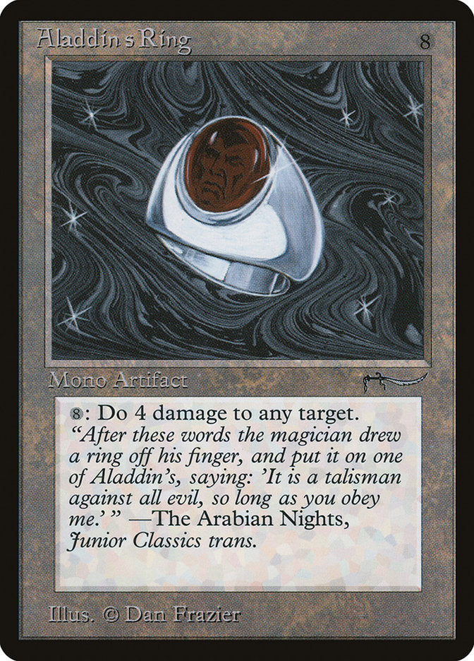Aladdin's Ring [Arabian Nights] MTG Single Magic: The Gathering | Red Claw Gaming