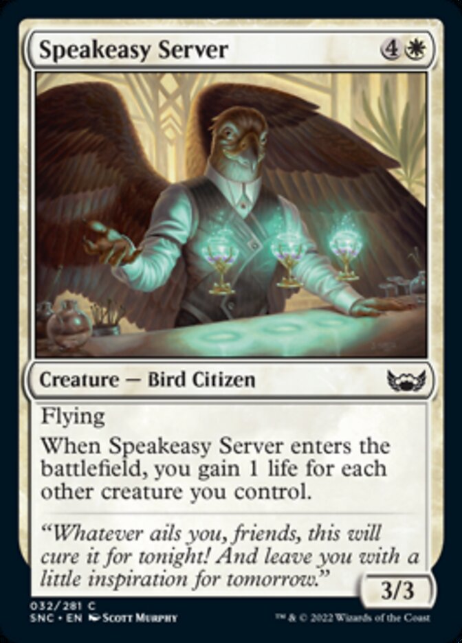 Speakeasy Server [Streets of New Capenna] MTG Single Magic: The Gathering | Red Claw Gaming