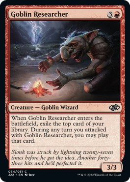 Goblin Researcher [Jumpstart 2022] MTG Single Magic: The Gathering | Red Claw Gaming