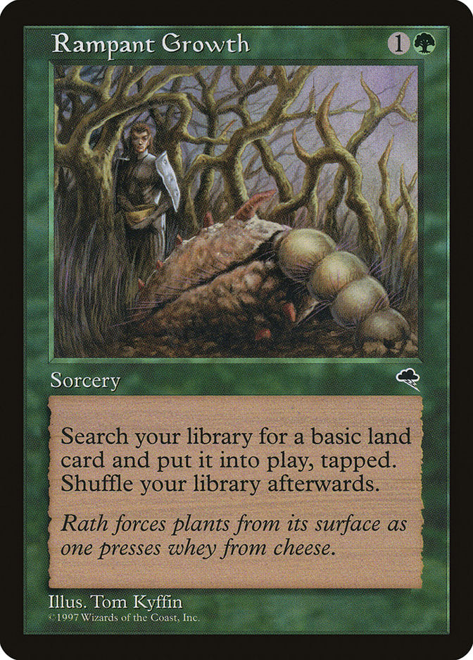 Rampant Growth [Tempest] MTG Single Magic: The Gathering | Red Claw Gaming