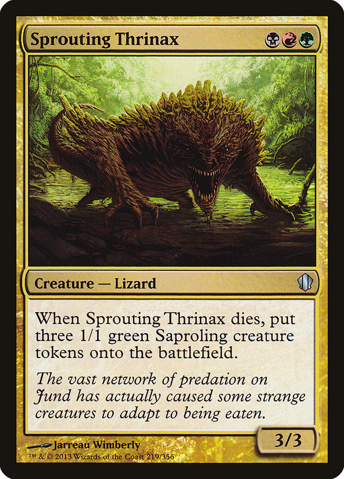 Sprouting Thrinax [Commander 2013] MTG Single Magic: The Gathering | Red Claw Gaming