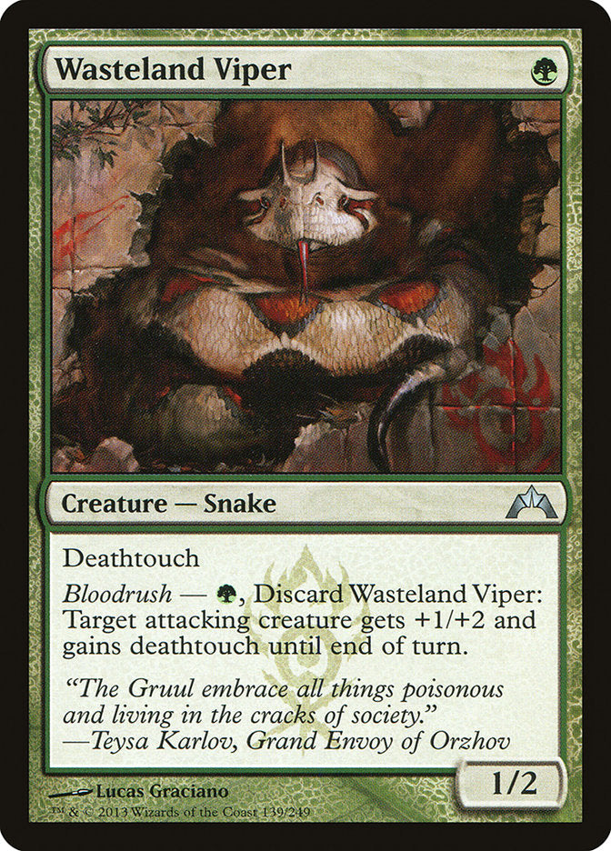 Wasteland Viper [Gatecrash] MTG Single Magic: The Gathering | Red Claw Gaming
