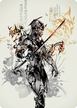 Satoru Umezawa 1 Art Card [Kamigawa: Neon Dynasty Art Series] MTG Single Magic: The Gathering | Red Claw Gaming