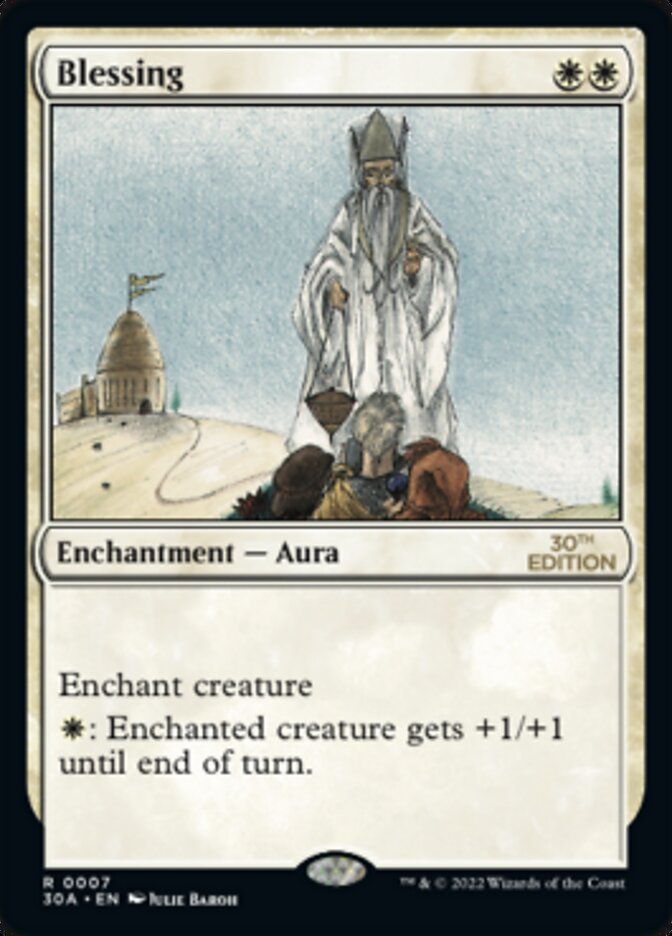 Blessing [30th Anniversary Edition] MTG Single Magic: The Gathering | Red Claw Gaming