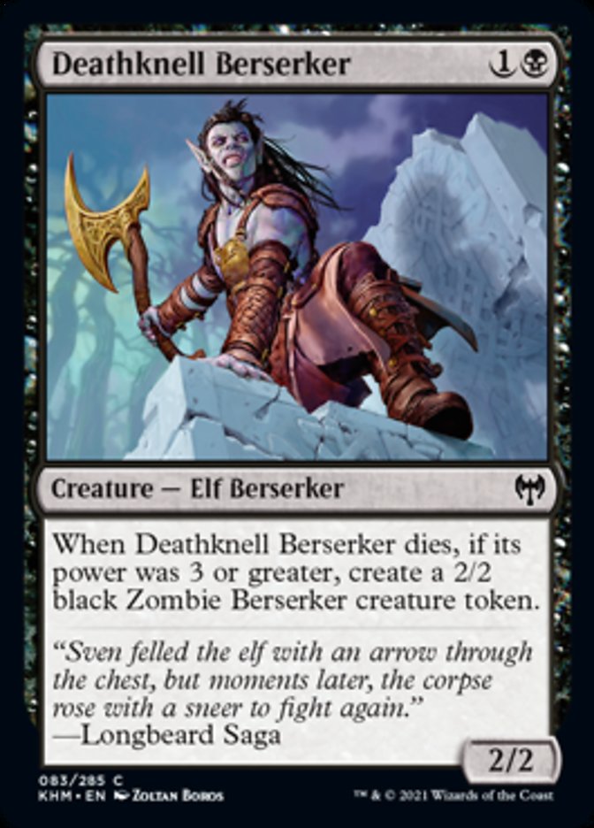 Deathknell Berserker [Kaldheim] MTG Single Magic: The Gathering | Red Claw Gaming