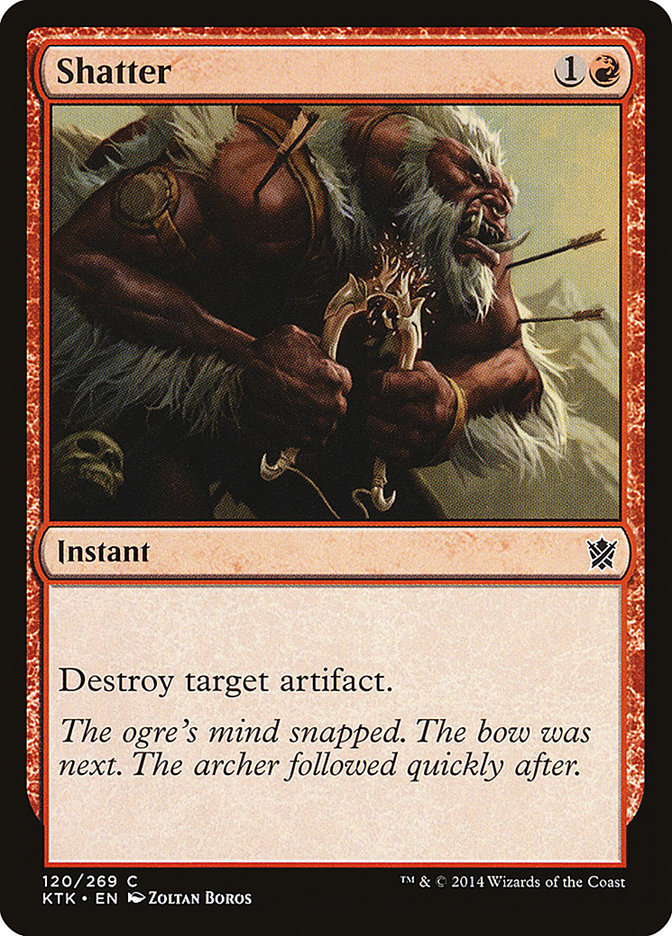 Shatter [Khans of Tarkir] MTG Single Magic: The Gathering | Red Claw Gaming
