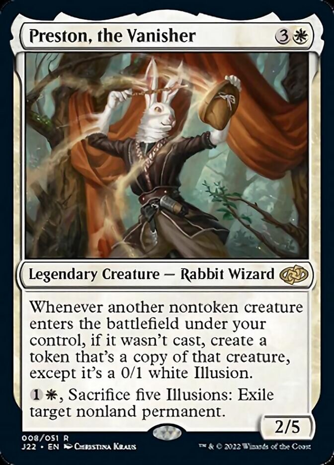 Preston, the Vanisher [Jumpstart 2022] MTG Single Magic: The Gathering | Red Claw Gaming