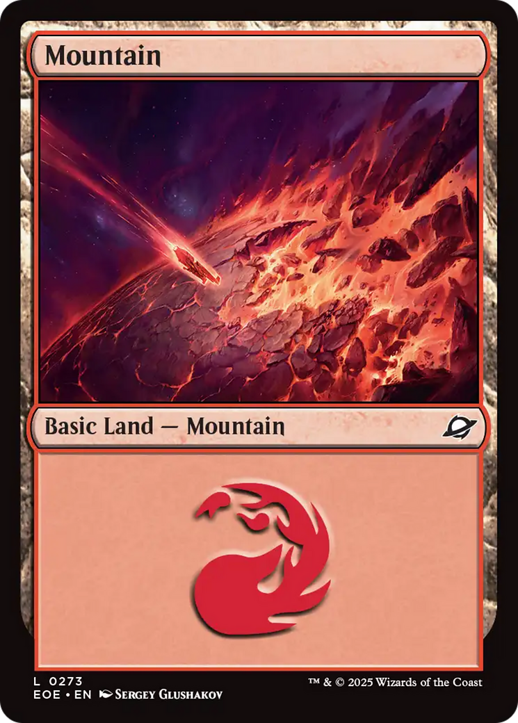 Mountain (0273) [Edge of Eternities] MTG Single Magic: The Gathering | Red Claw Gaming