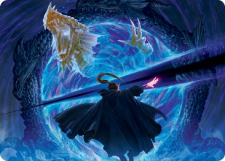 Bar the Gate Art Card [Dungeons & Dragons: Adventures in the Forgotten Realms Art Series] MTG Single Magic: The Gathering | Red Claw Gaming