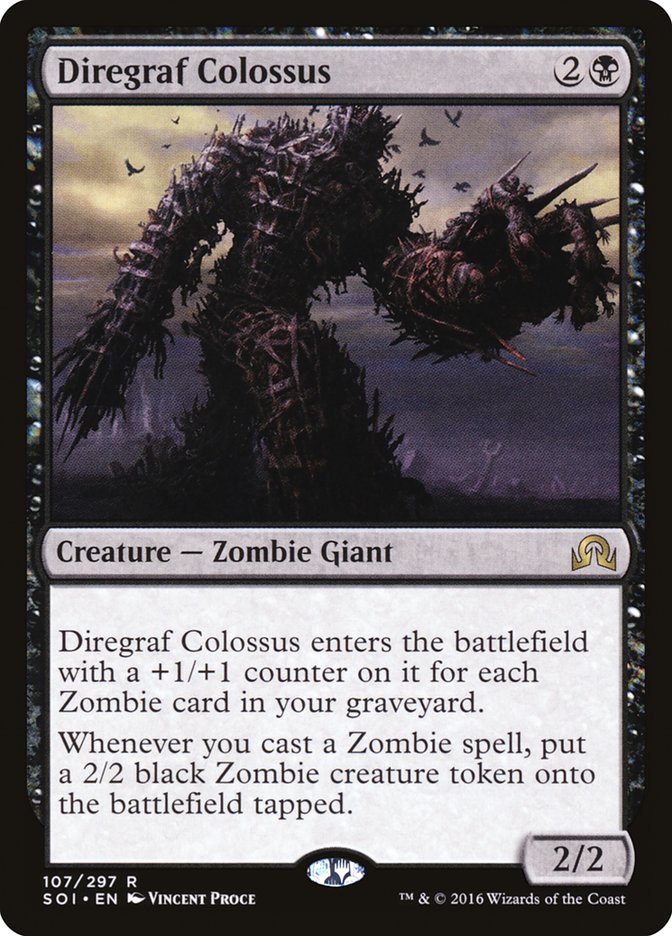 Diregraf Colossus [Shadows over Innistrad] MTG Single Magic: The Gathering | Red Claw Gaming