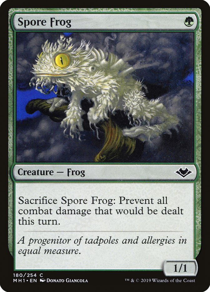 Spore Frog [Modern Horizons] MTG Single Magic: The Gathering    | Red Claw Gaming