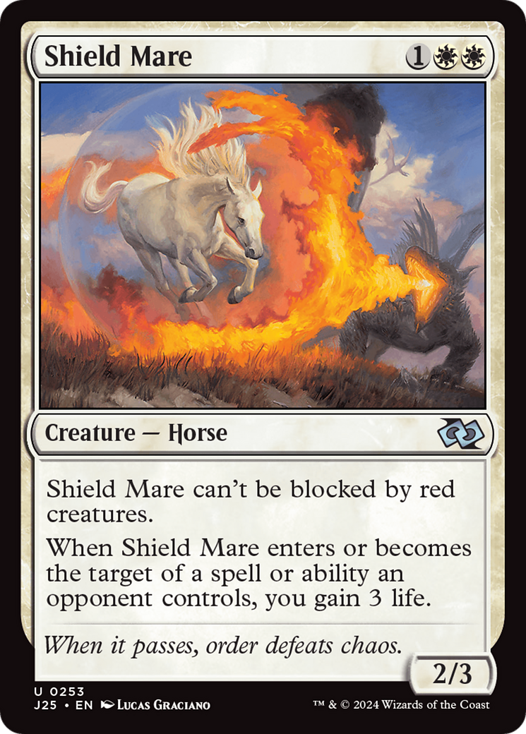 Shield Mare [Foundations Jumpstart] MTG Single Magic: The Gathering | Red Claw Gaming