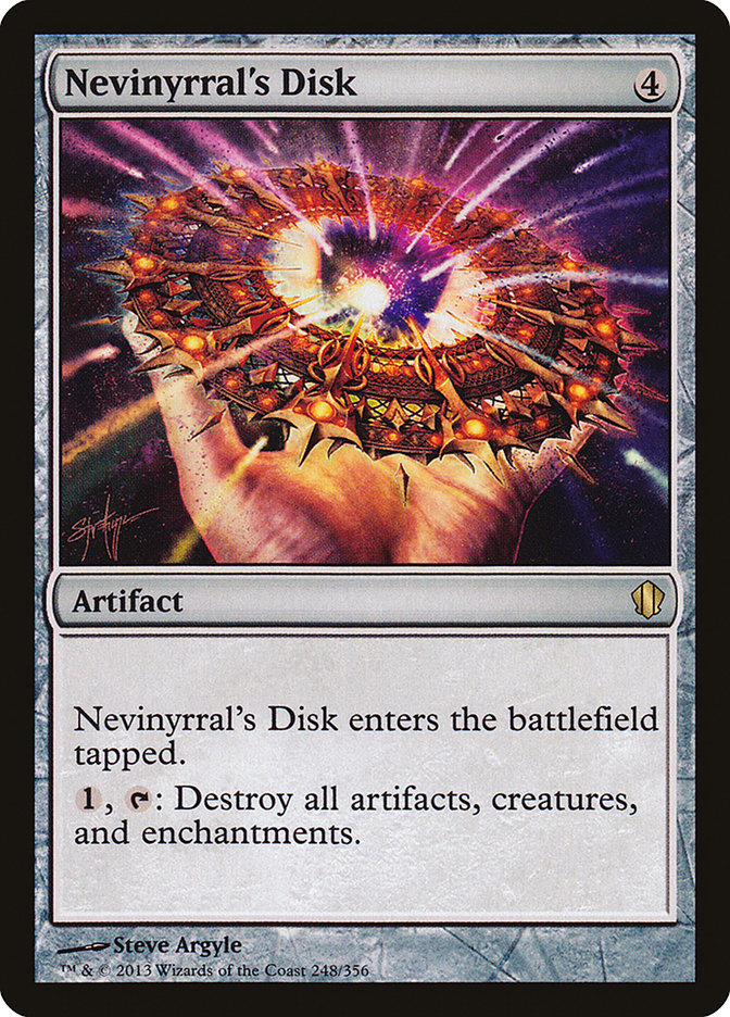 Nevinyrral's Disk [Commander 2013] MTG Single Magic: The Gathering | Red Claw Gaming