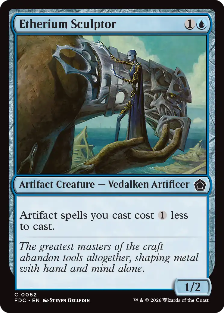 Etherium Sculptor [Foundations Commander] | Red Claw Gaming