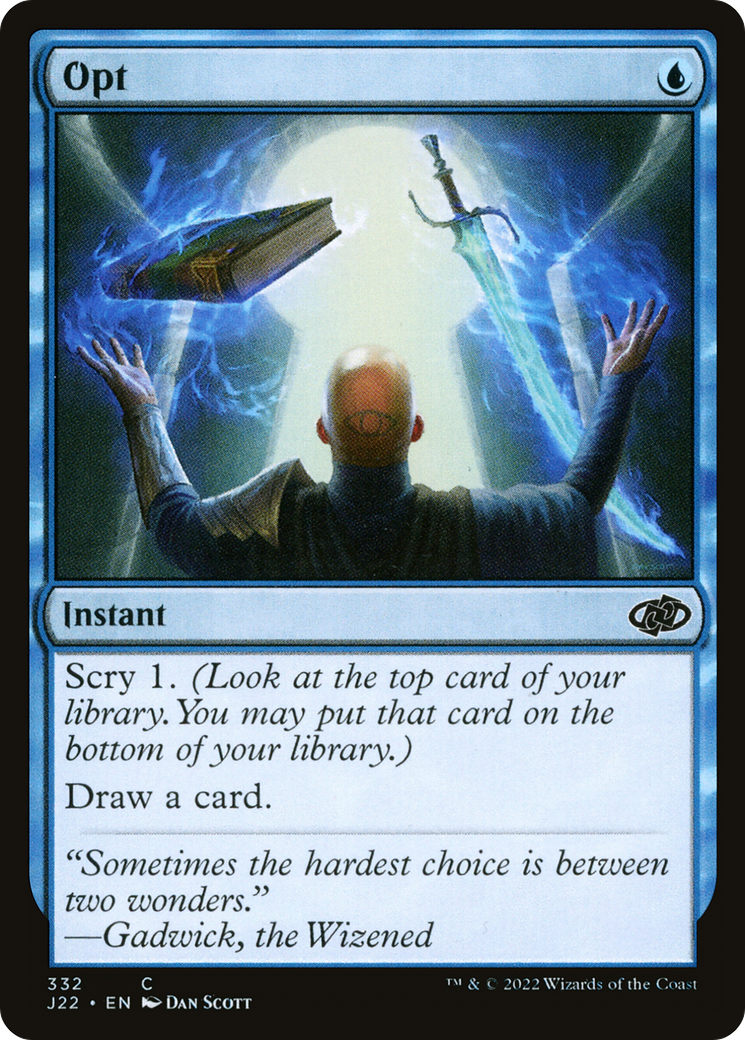 Opt [Jumpstart 2022] MTG Single Magic: The Gathering | Red Claw Gaming