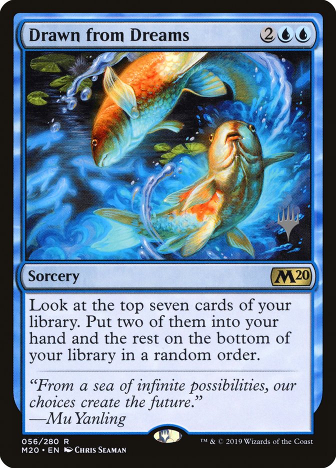 Drawn from Dreams (Promo Pack) [Core Set 2020 Promos] MTG Single Magic: The Gathering | Red Claw Gaming