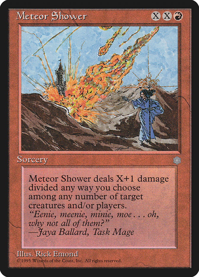 Meteor Shower [Ice Age] MTG Single Magic: The Gathering | Red Claw Gaming