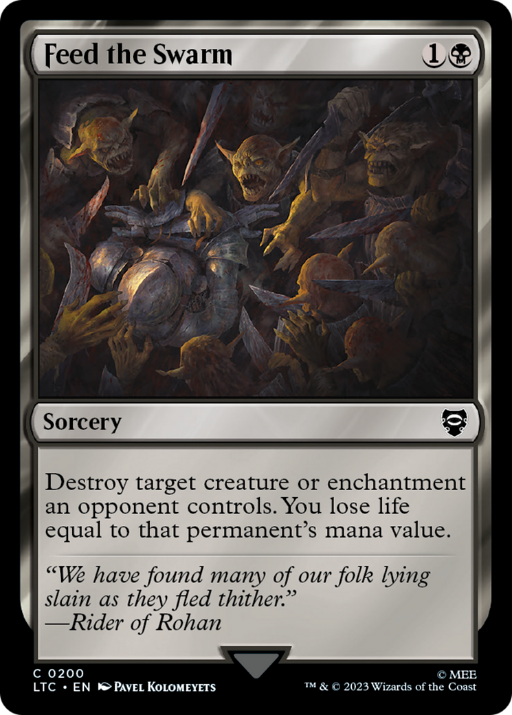 Feed the Swarm [The Lord of the Rings: Tales of Middle-Earth Commander] MTG Single Magic: The Gathering | Red Claw Gaming